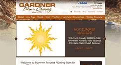 Desktop Screenshot of gardnerfc.com